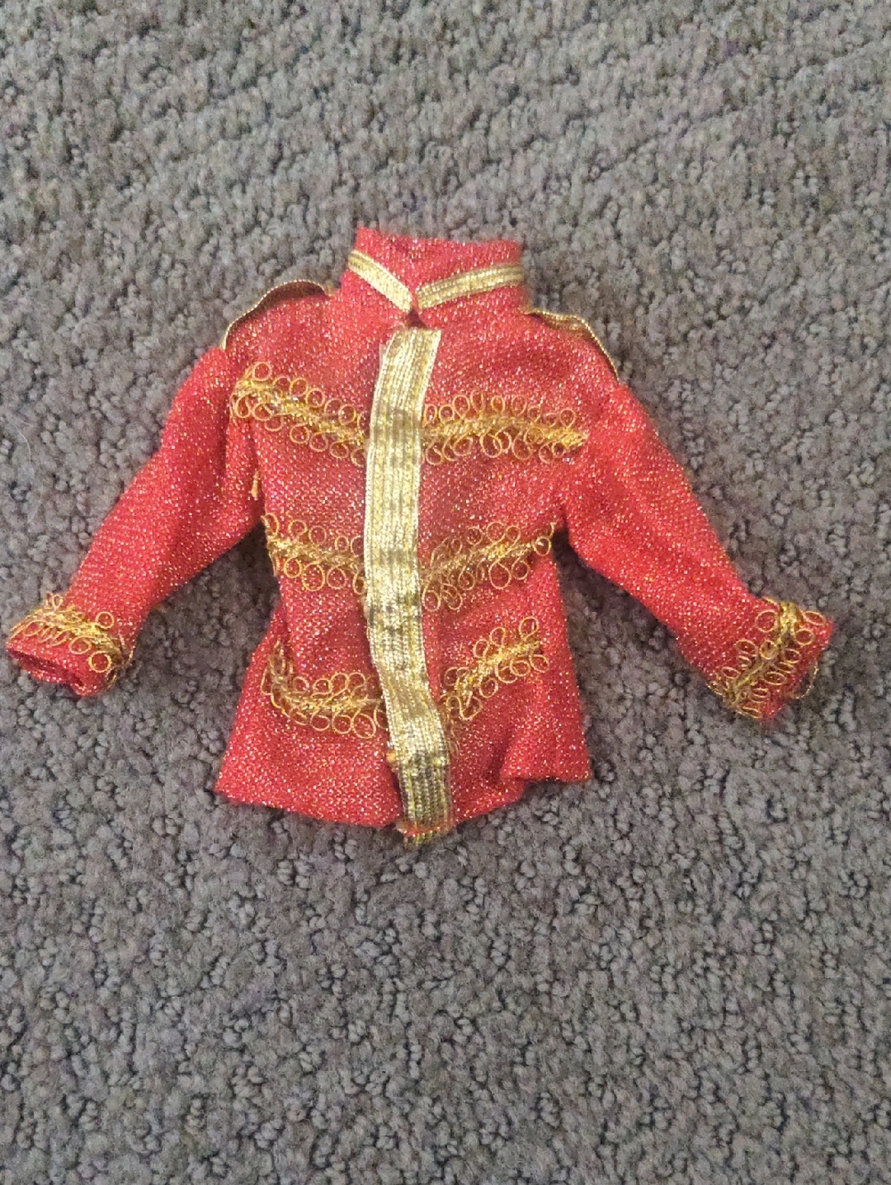 Vintage Michael Jackson Doll Coat